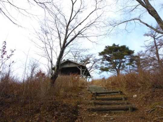 寧比曽岳の東屋 